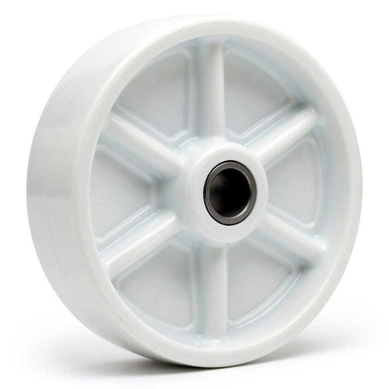 Bánh xe rời Ukai P-Type niềng và bánh nhựa cứng, bạc lót, đường kính từ 75mm - 200mm