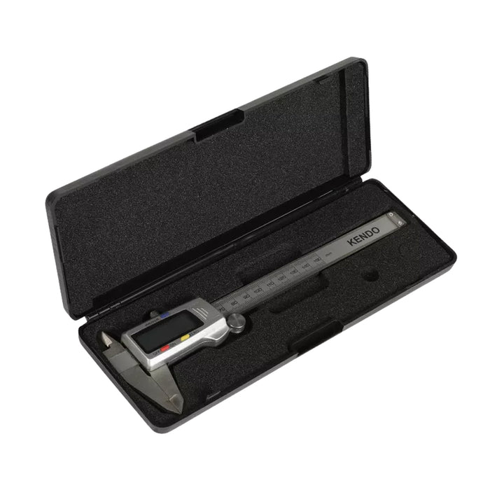 Thước kẹp điện tử hệ mét và inch Kendo 35301, kích thước 6 inch (150mm)