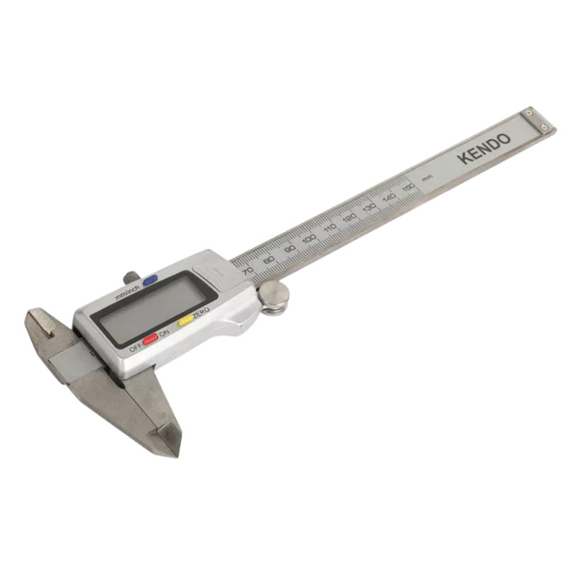 Thước kẹp điện tử hệ mét và inch Kendo 35301, kích thước 6 inch (150mm)