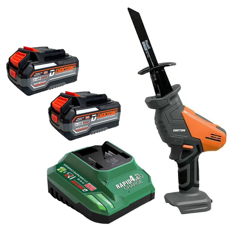 Máy cưa kiếm Dekton M21-CK20 dùng pin 21V, độ xọc 20mm