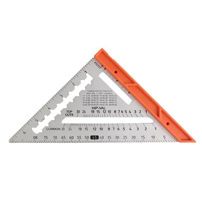 Thước Ê ke tam giác đa chức năng Kendo 35315, kích thước 185mm x 260mm