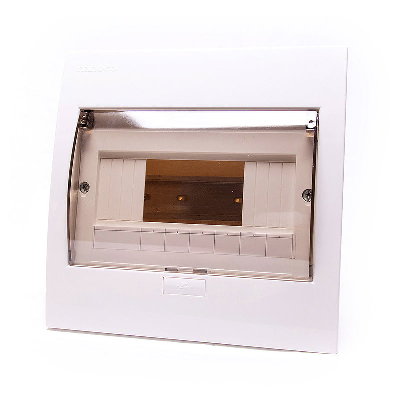 Tủ điện âm tường Nanoco lắp được từ 2 ~ 28 đường (2~28 module)