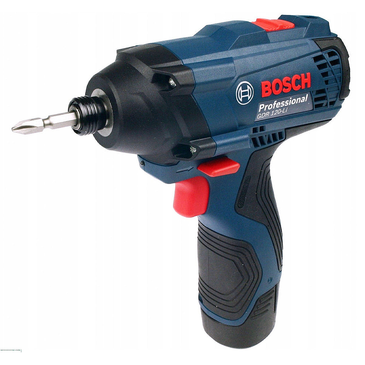 Máy vặn vít Bosch GDR 120-LI dùng Pin 12V, đuôi lục giác 6.35mm (1/4 inch)