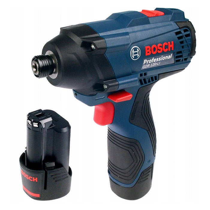Máy vặn vít Bosch GDR 120-LI dùng Pin 12V, đuôi lục giác 6.35mm (1/4 inch)