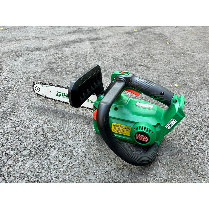 Máy cưa xích Dekton M21-CX12BL dùng pin 21V, chiều dài lam 12 inch (300mm)