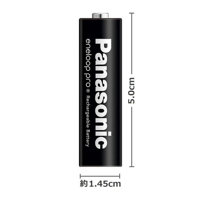 Pin Panasonic Eneloop Pro cỡ AA, dung lượng 2550mAh, vỉ 4 viên, xuất sứ Nhật Bản