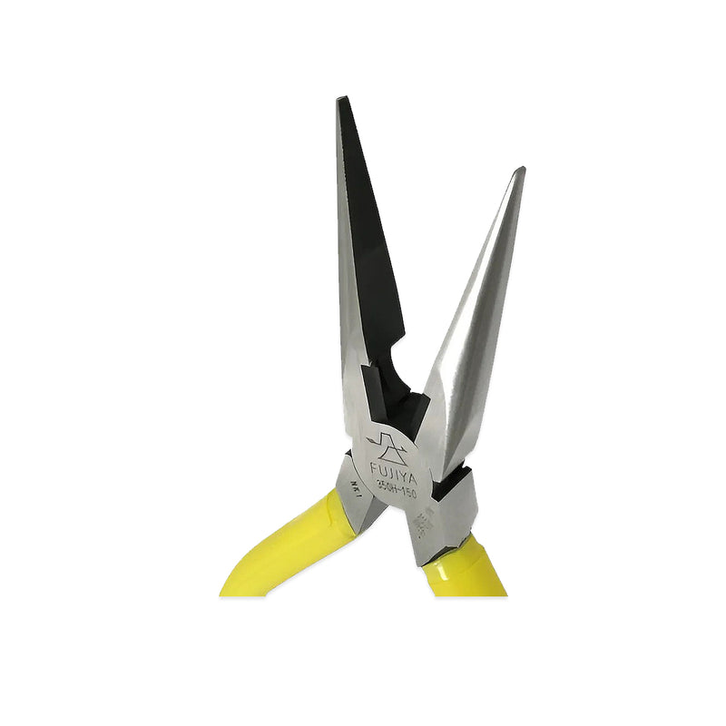 Kìm mũi nhọn chuyên dụng 150mm (6 inch) Fujiya 350H-150, vật liệu thép không gỉ cao cấp. TIêu chuẩn RoHS. Xuất xứ Nhật Bản
