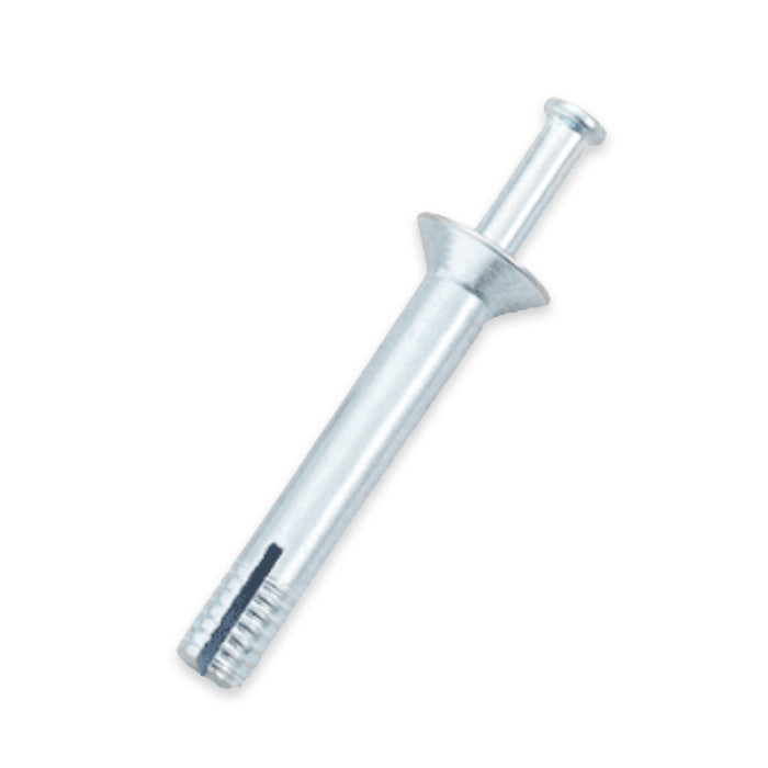 Tắc kê nở đinh đầu bằng Y-Type hệ mét Unika, chất liệu mạ Unichromate, chuyên dùng cho bê tông, gạch block và đá