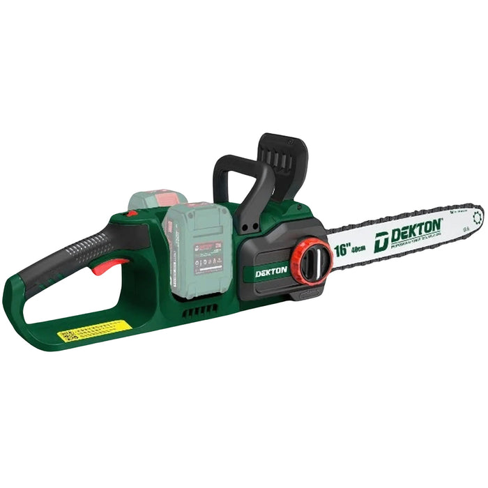 Máy cưa xích Dekton M21x2-CX16BL dùng pin 42V, chiều dài lam 16 inch (400mm)