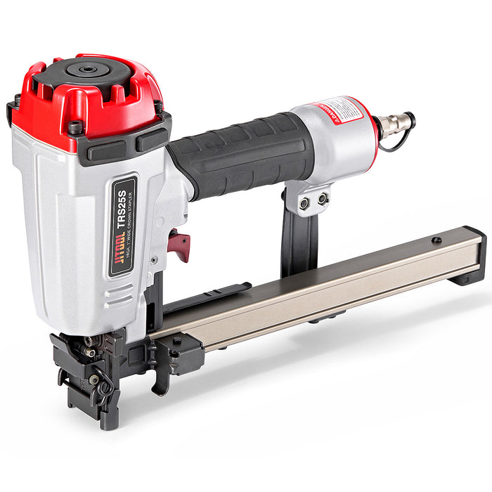 Máy bắn đinh U dùng khí nén JITOOL TRS25S, kích thước đinh 13mm - 25mm (Chiều rộng đinh 26.2mm), cỡ đinh 16Ga