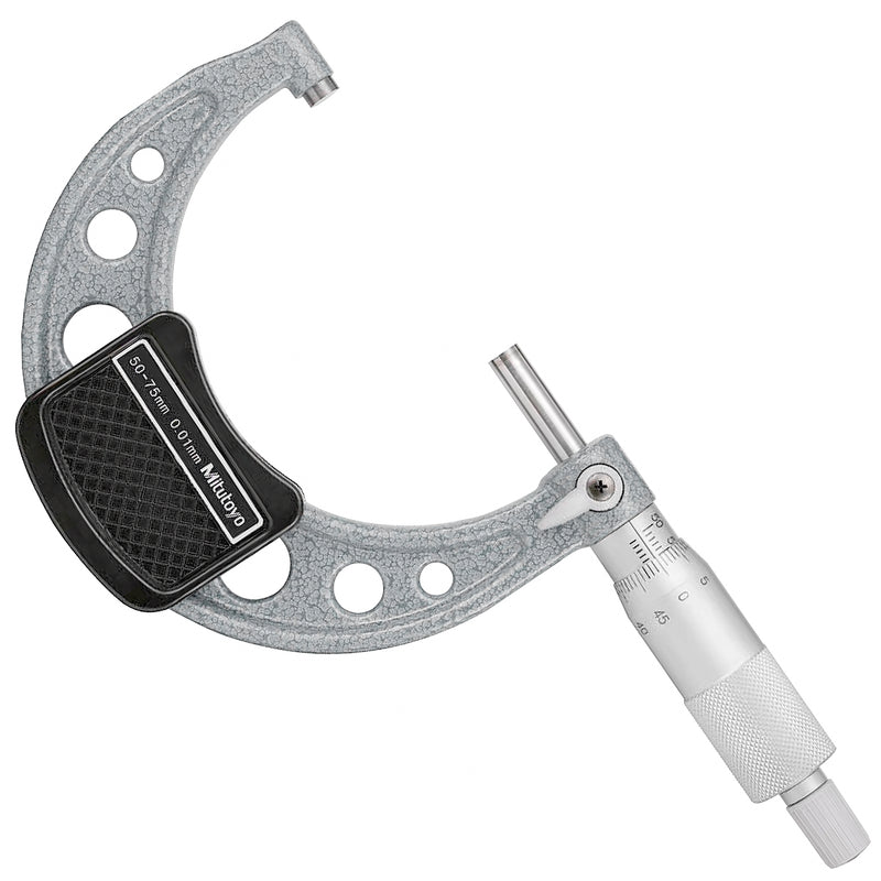 Bộ 3 cây Panme đo ngoài Mitutoyo Mã số 103-927, đáp ứng dãy đo từ 0 - 75mm