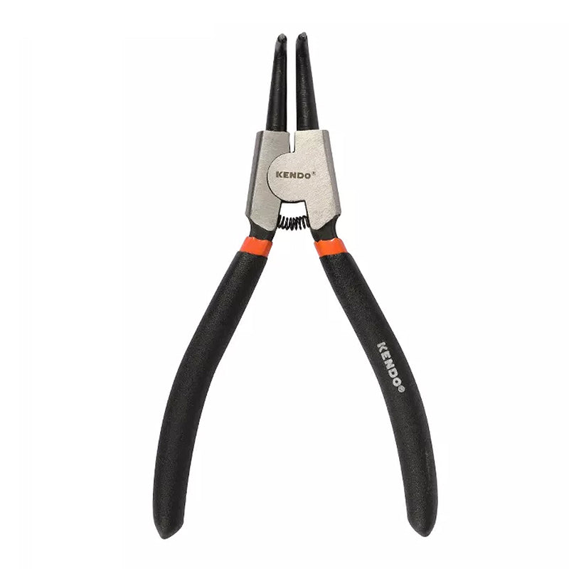 Kìm mở phe ngoài mũi cong Kendo 11502 dài 7 inch (180mm) vật liệu thép carbon