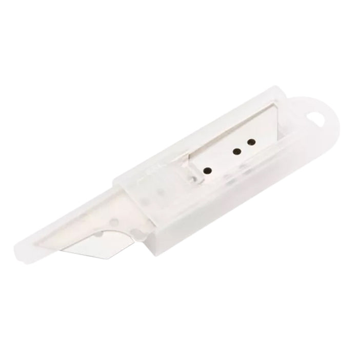 Hộp 10 lưỡi dao rọc giấy Kendo 30656, lưỡi dao thép SK5