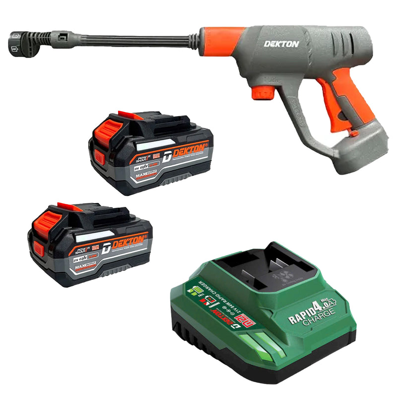 Máy xịt rửa Dekton M21-SRX1405PROMAX dùng pin 21V, công suất 450W, áp lực tối đa 55bar