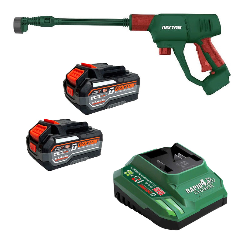 Máy xịt rửa Dekton M21-SRX1405PROMAX dùng pin 21V, công suất 450W, áp lực tối đa 55bar