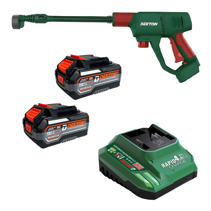 Máy xịt rửa Dekton M21-SRX1405PROMAX dùng pin 21V, công suất 450W, áp lực tối đa 55bar