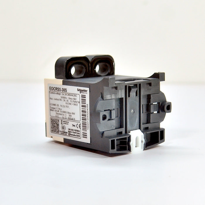 Relay điện tử Schneider EOCRSSS-30S bảo vệ quá dòng từ 3A - 30A, điện áp 24-240V/AC/DC