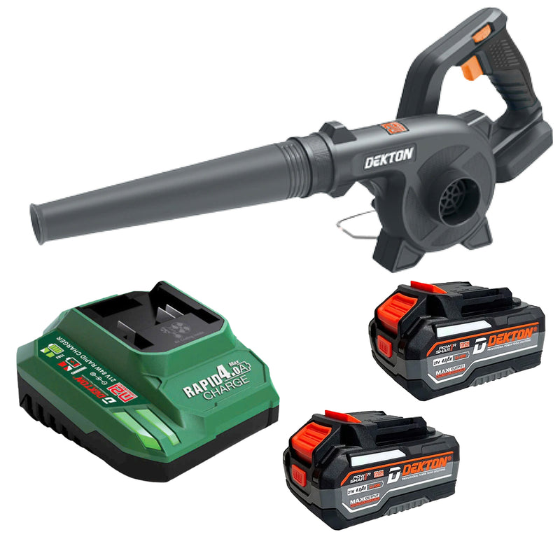 Máy thổi và hút bụi Dekton M21-TB01 dùng pin 21V, tốc độ tối đa 18000 rpm