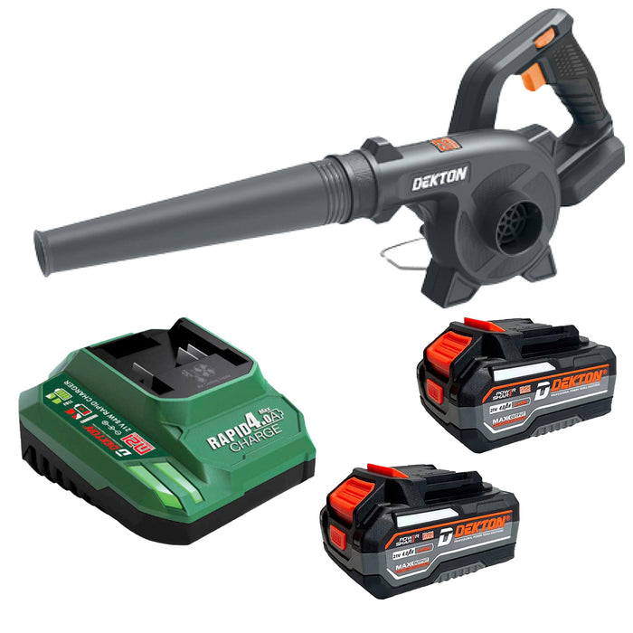 Máy thổi và hút bụi Dekton M21-TB01 dùng pin 21V, tốc độ tối đa 18000 rpm