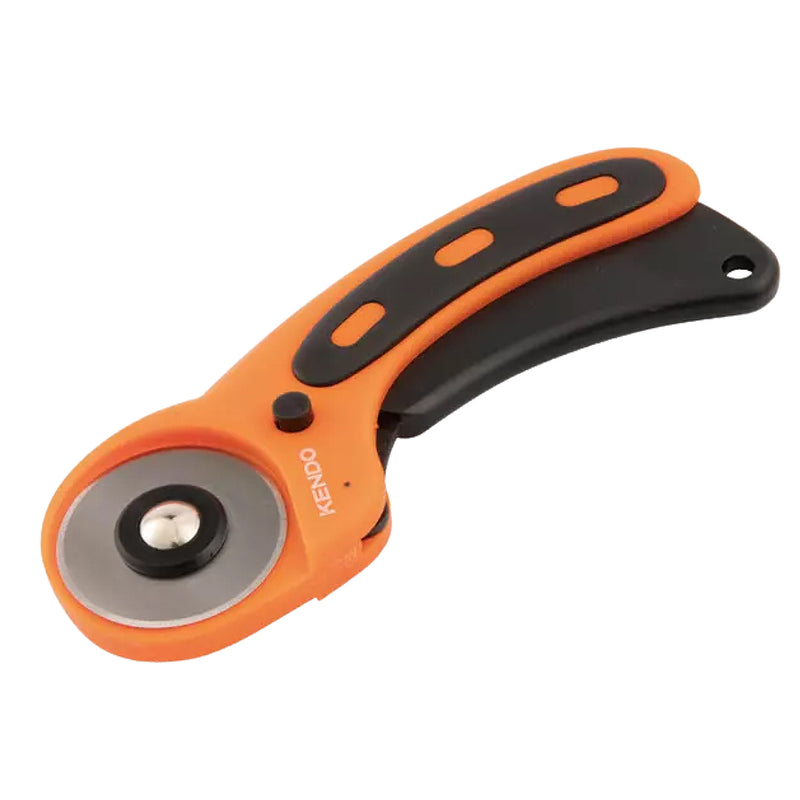 Dao cắt tròn xoay Kendo 30930, kích thước 45mm, lưỡi dao thép SK5, thân nhựa ABS