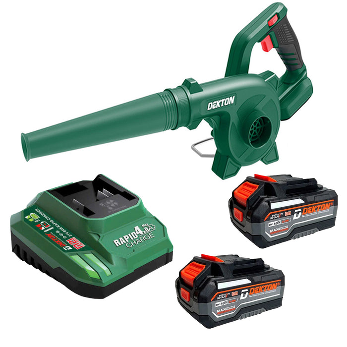 Máy thổi và hút bụi Dekton M21-TB01 dùng pin 21V, tốc độ tối đa 18000 rpm