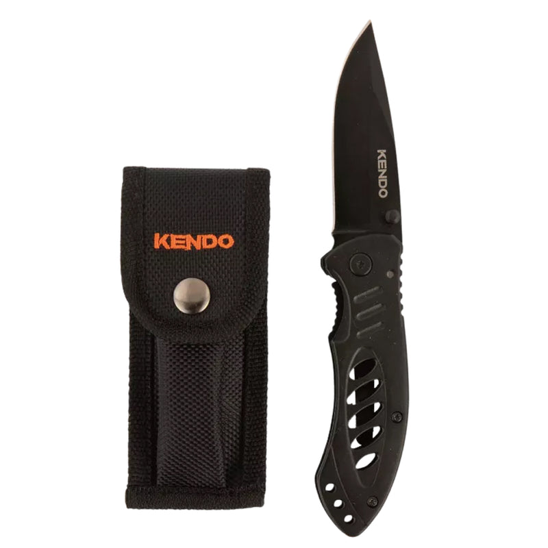 Dao gấp đa năng Kendo 30929, kích thước 165mm, vật liệu thép không gỉ