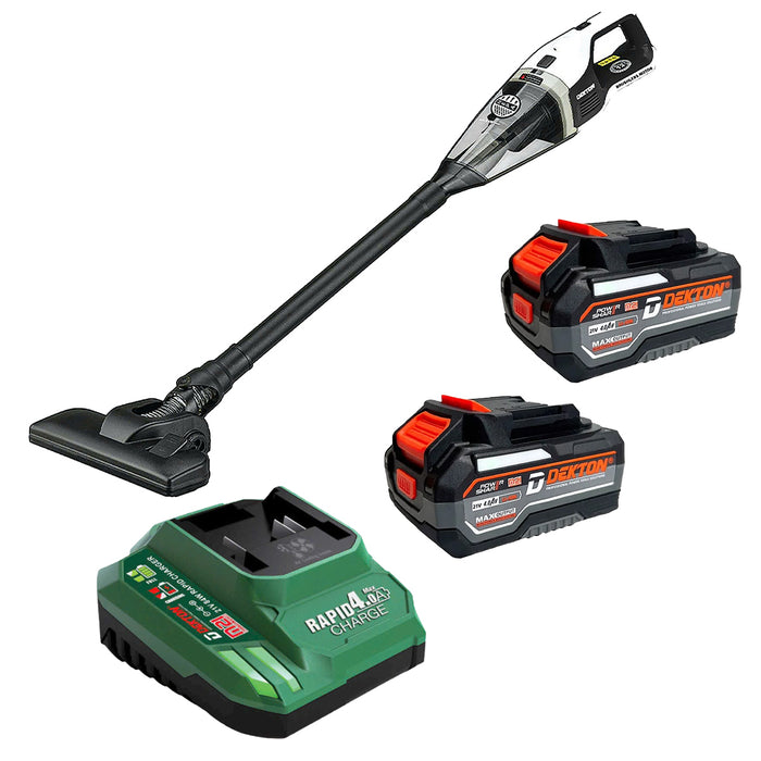 Máy hút bụi Dekton M21-HB01BL dùng pin 21V, lực hút tối đa 16Kpa