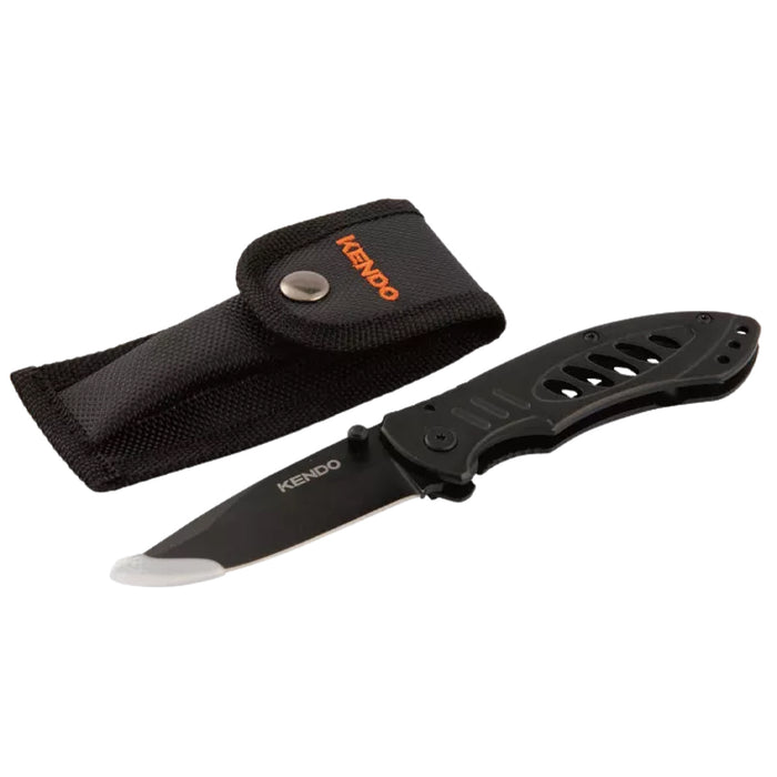 Dao gấp đa năng Kendo 30929, kích thước 165mm, vật liệu thép không gỉ