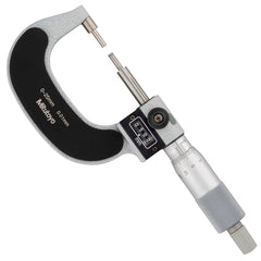 Mã 131-115　Dãy đo 0 - 25 mm　Sai số ±3 µm　Mặt đo Type A