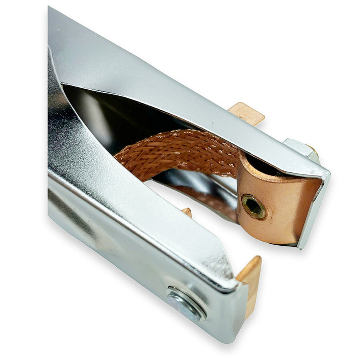 Kẹp Mass cho máy hàn 170 - 210mm, tay cầm sắt mạ Cr, kẹp dồng thau TOLSEN