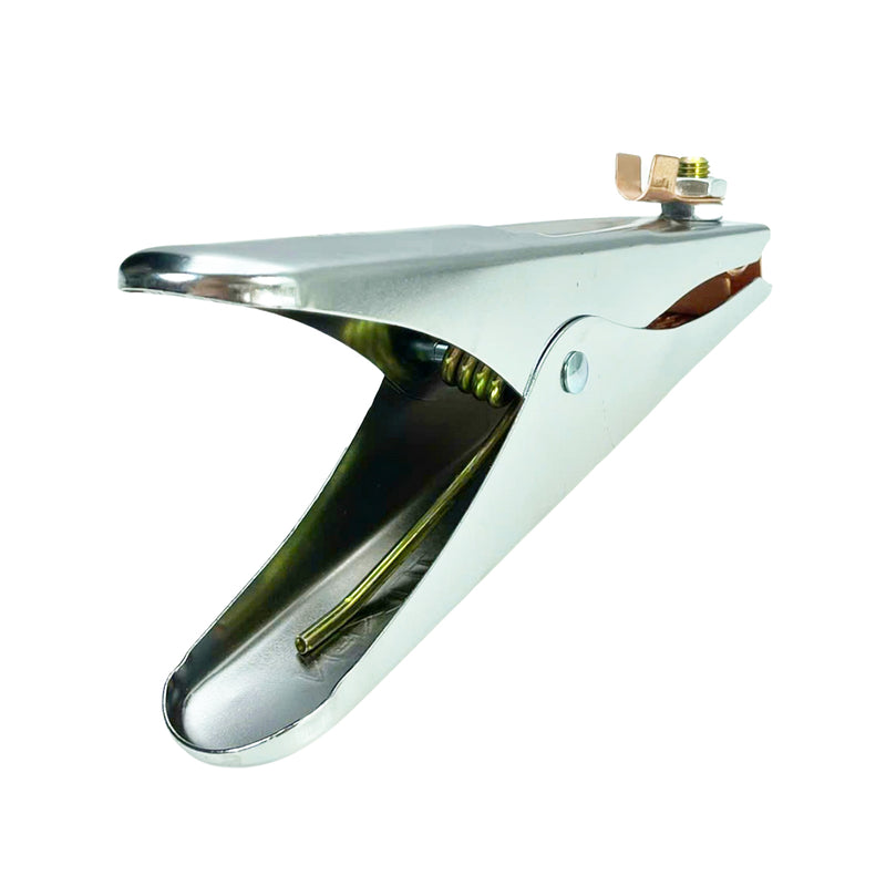 Kẹp Mass cho máy hàn 170 - 210mm, tay cầm sắt mạ Cr, kẹp dồng thau TOLSEN