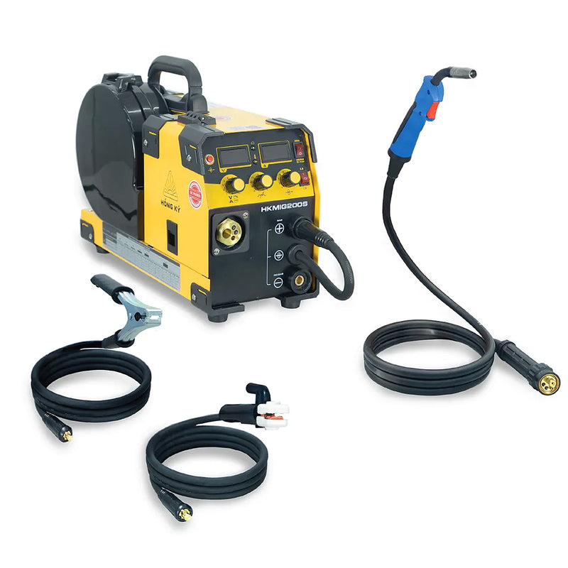 Máy hàn MIG không dùng khí 3 chức năng Hồng Ký Master HKMIG200S 160A/220V