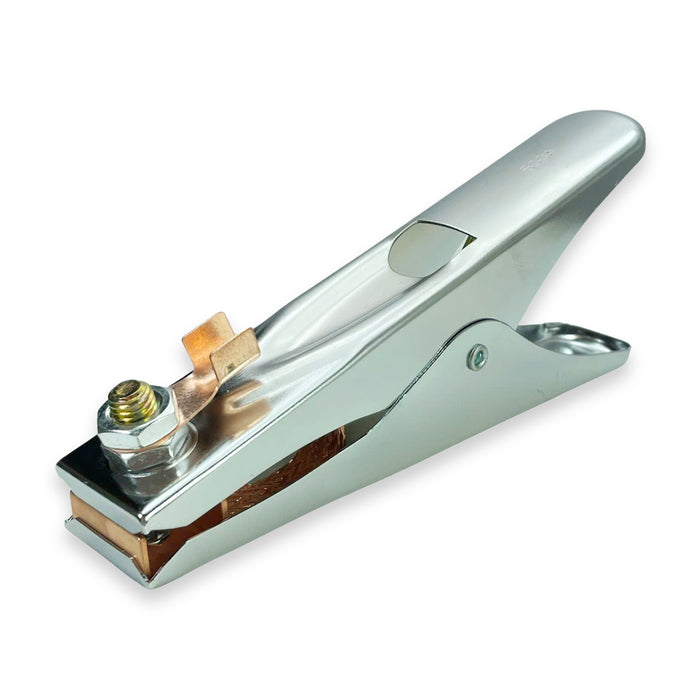 Kẹp Mass cho máy hàn 170 - 210mm, tay cầm sắt mạ Cr, kẹp dồng thau TOLSEN