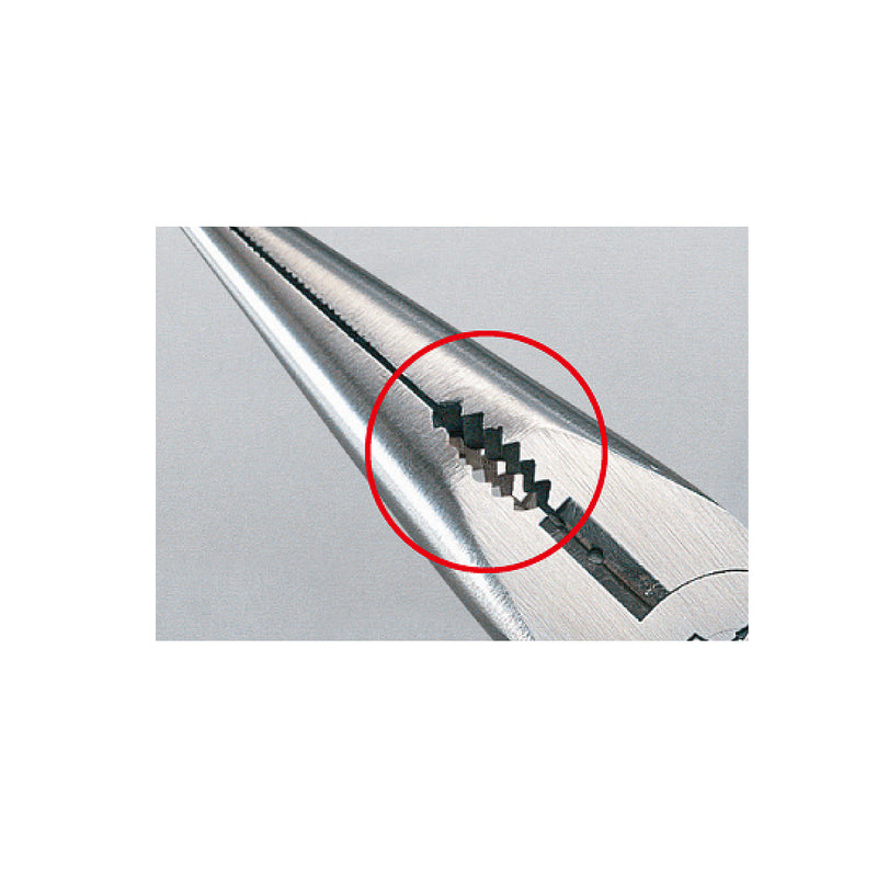 Kìm mũi nhọn 170mm (6.7 inch) Fujiya 380-170. Tiêu chuẩn RoHS. Xuất xứ Nhật Bản