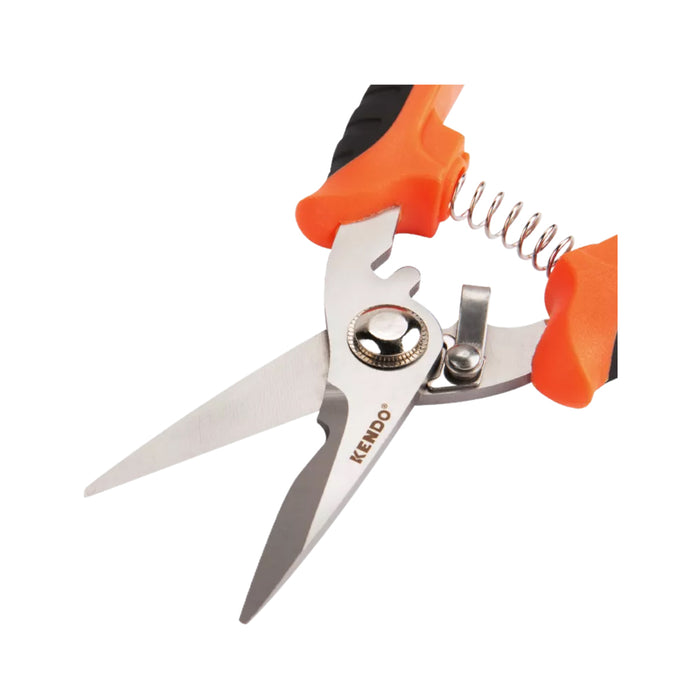 Kéo đa năng Kendo 30701, kích thước 7 inch (180mm), vật liệu thép không gỉ