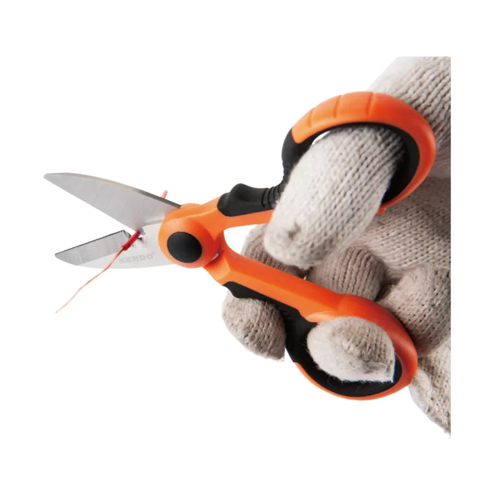 Kéo thợ điện Kendo 30703, kích thước 5.5 inch (140mm), vật liệu thép không gỉ