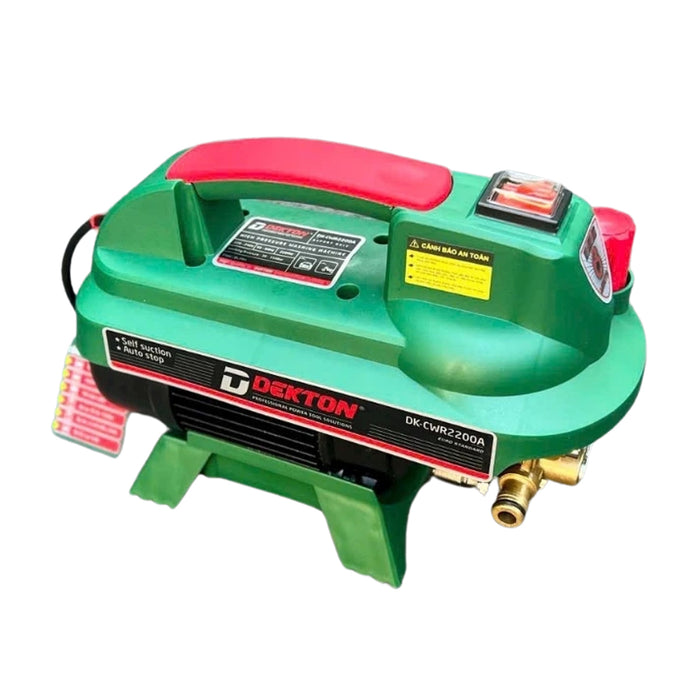 Máy xịt rửa chỉnh áp Dekton DK-CWR2200A công suất 2200W, áp lực tối đa 150bar