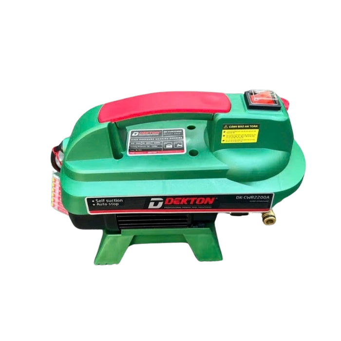 Máy xịt rửa chỉnh áp Dekton DK-CWR2200A công suất 2200W, áp lực tối đa 150bar