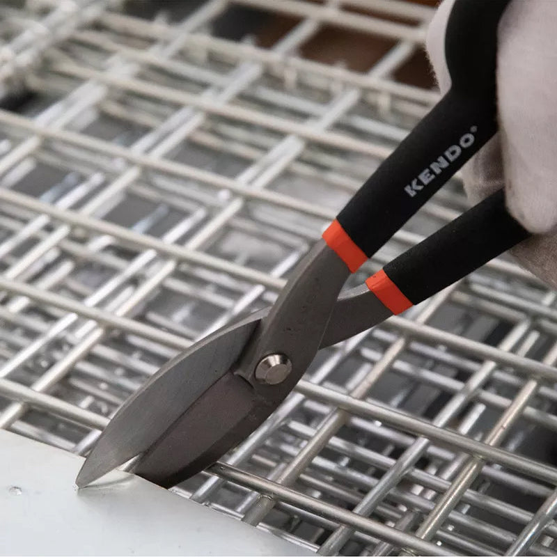 Kéo cắt tôn Kendo 30809, kích thước 10 inch (250mm), vật liệu thép carbon
