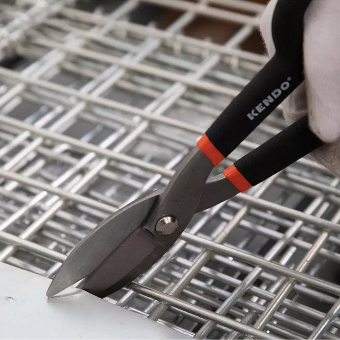 Kéo cắt tôn Kendo 30809, kích thước 10 inch (250mm), vật liệu thép carbon