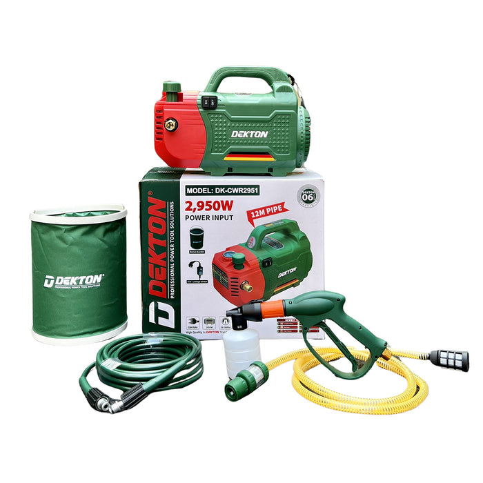 Máy xịt rửa chỉnh áp Dekton DK-CWR2951 công suất 2950W, áp lực tối đa 180bar