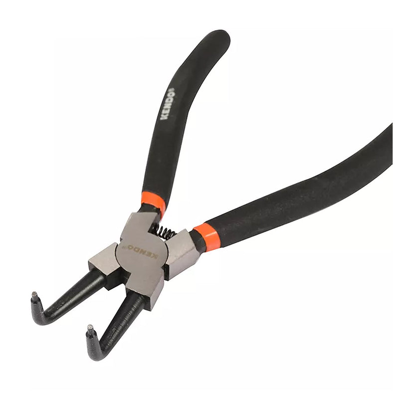 Kìm mở phe trong mũi cong Kendo 11504 dài 7 inch (180mm) vật liệu thép carbon