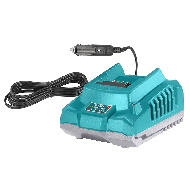 Đế sạc nhanh Pin 20V đuôi cắm 12V Total TFCLI2012