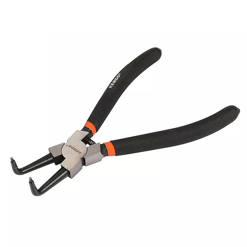 Kìm mở phe trong mũi cong Kendo 11504 dài 7 inch (180mm) vật liệu thép carbon