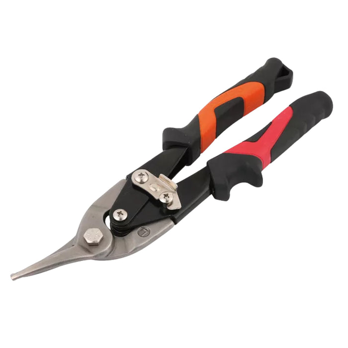 Kéo cắt tôn mũi cong trái Kendo 30831, kích thước 250mm (10 inch), vật liệu thép Cr-Mo