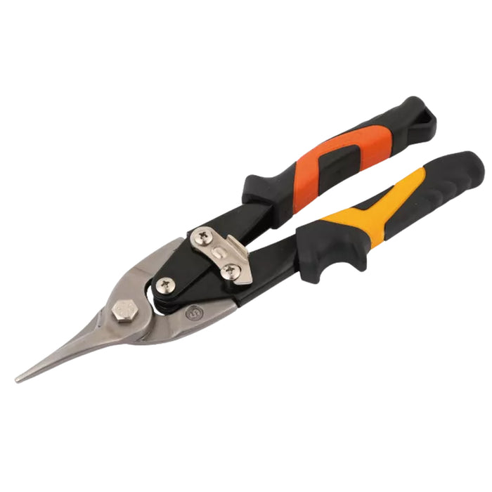 Kéo cắt tôn mũi thẳng Kendo 30832, kích thước 250mm (10 inch), vật liệu thép Cr-Mo