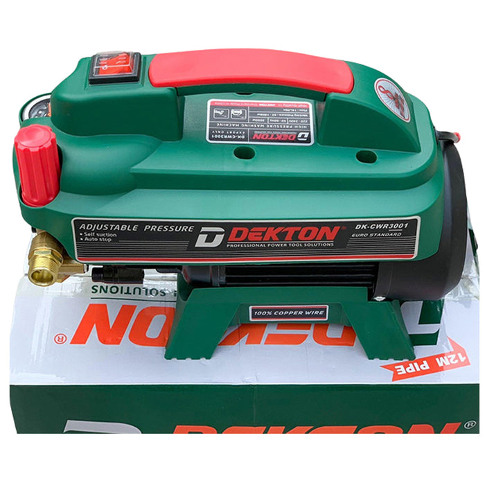 Máy xịt rửa chỉnh áp Dekton DK-CWR3001 công suất 3000W, áp lực tối đa 180bar