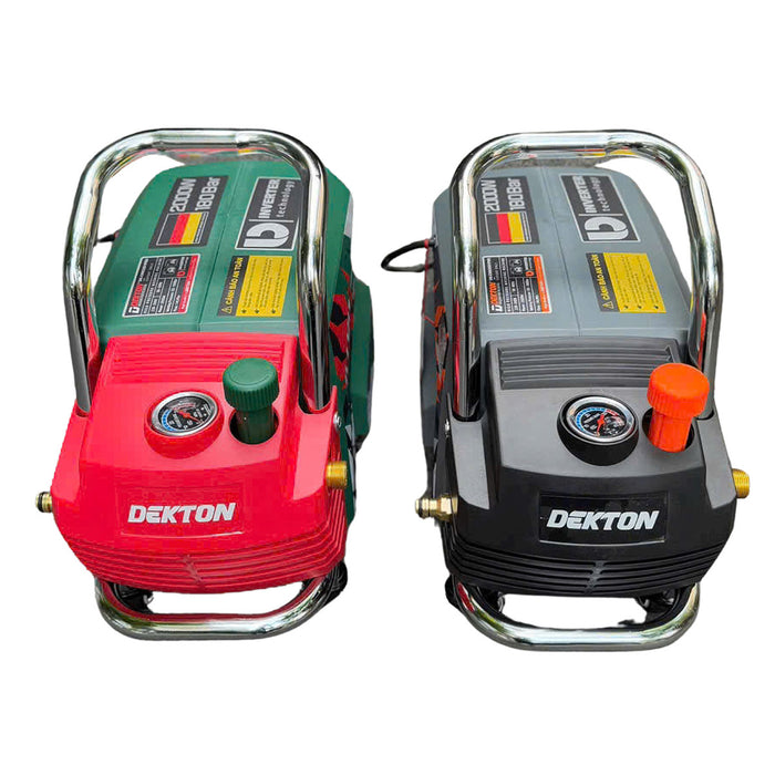 Máy xịt rửa chỉnh áp Dekton DK-CWR3001PROPRO khung kim loại gắn bánh xe, công suất 2000W , áp lực tối đa 180bar