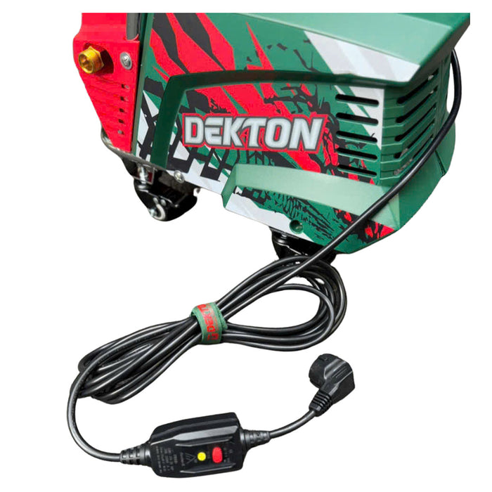 Máy xịt rửa chỉnh áp Dekton DK-CWR3001PROPRO khung kim loại gắn bánh xe, công suất 2000W , áp lực tối đa 180bar