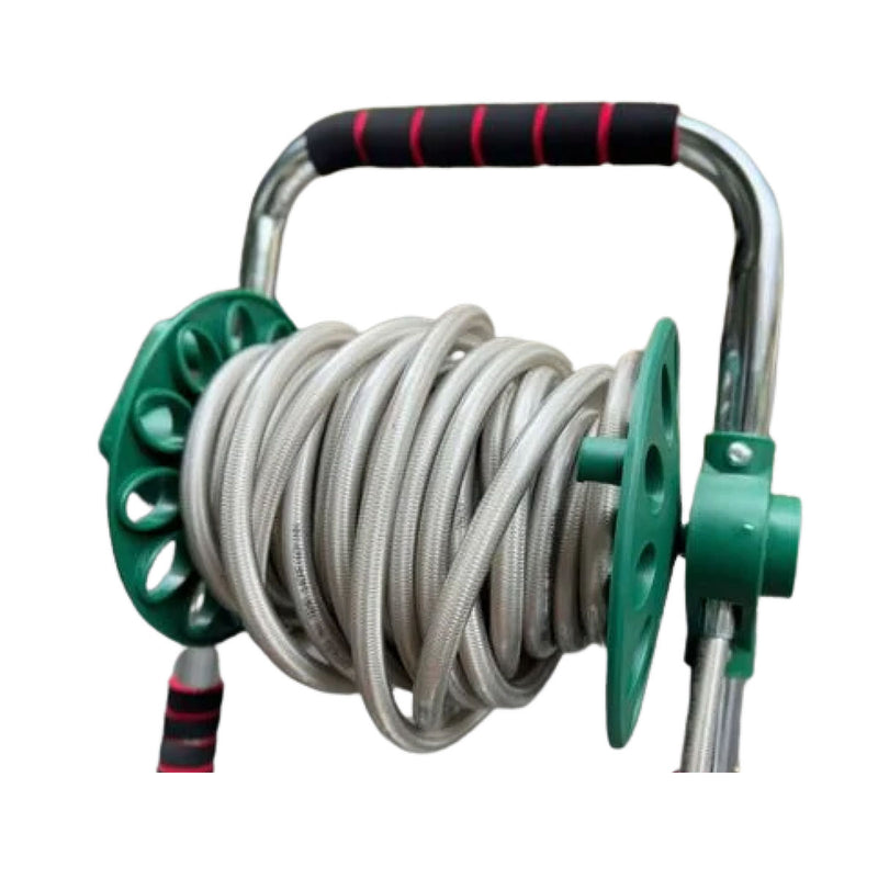 Máy xịt rửa chỉnh áp Dekton DK-CWR3001PROMAX khung kim loại gắn bánh xe có rulo quấn dây, công suất 2000W, áp lực tối đa 180bar